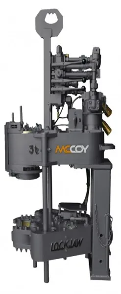 CLE3500 Hydraulic Power Tong with a Lockjaw™ Backup