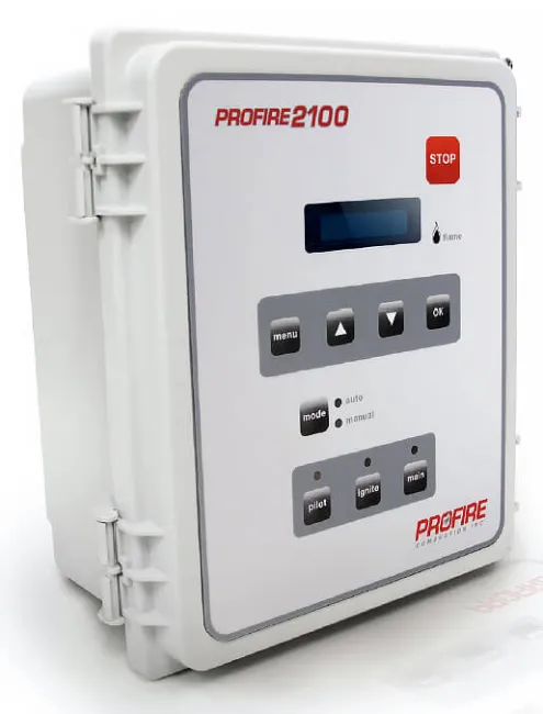 Controller burner system PF2100