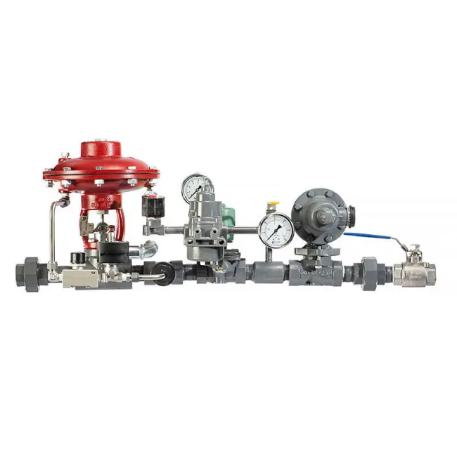 Inline fuel train HCC